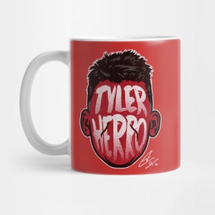 Tyler Herro Miami Player Silhouette Mug